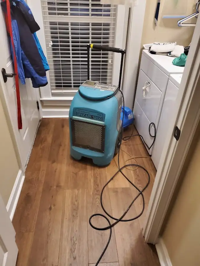Commercial dehumidifier deployed for Flood Damage Cleanup in Tamarac