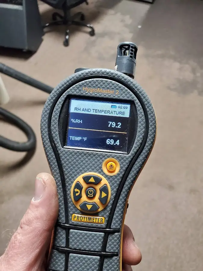 Moisture meter humidity assessment for Fire & Smoke Damage Restoration in Tamarac